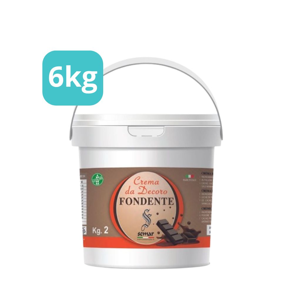 Crema spalmabile Fondente da 6 Kg ( Gluten Free )