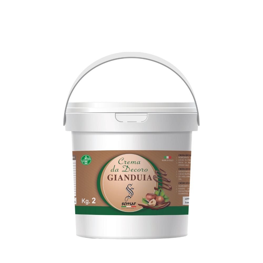 Crema spalmabile alla Gianduia da 6kg ( Gluten free )