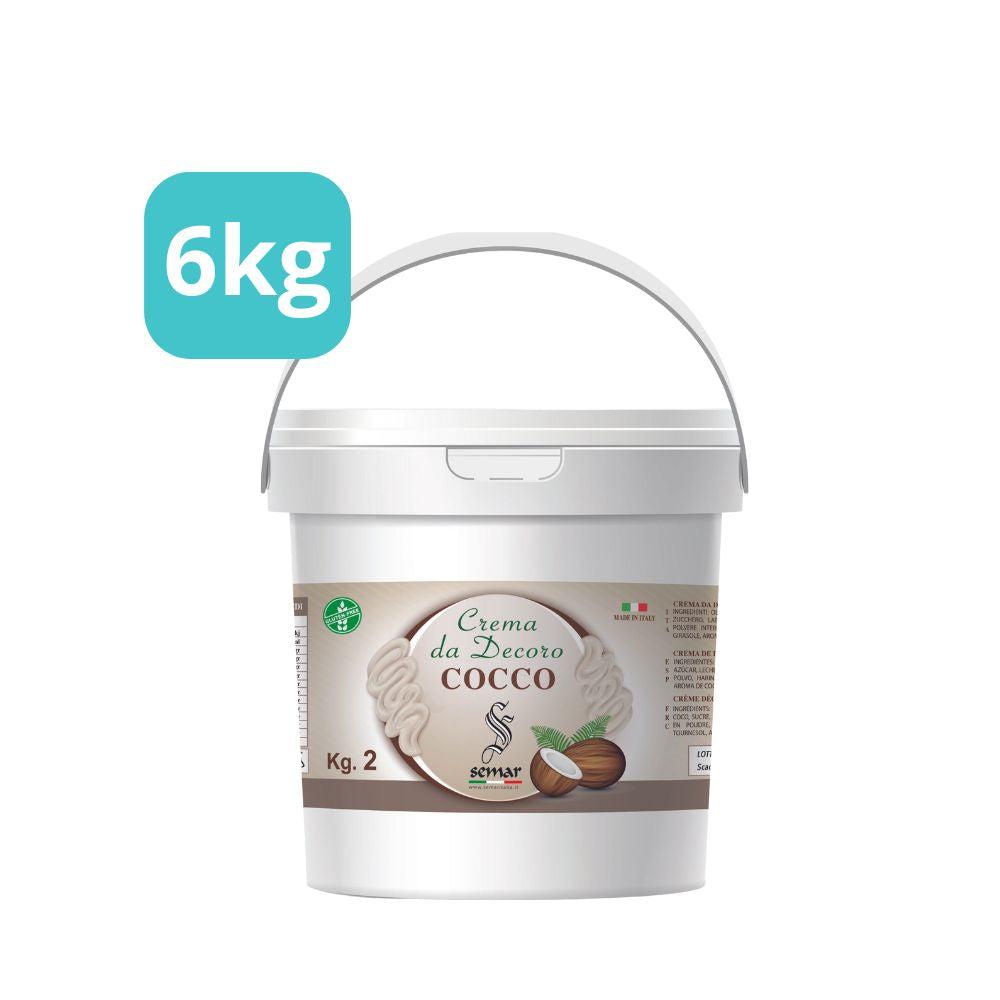 Crema spalmabile al Cocco Rapé da 6 Kg ( GlutenFree )