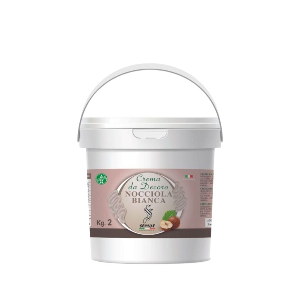 Crema spalmabile Nocciola Bianca da 6 kg ( Gluten Free )