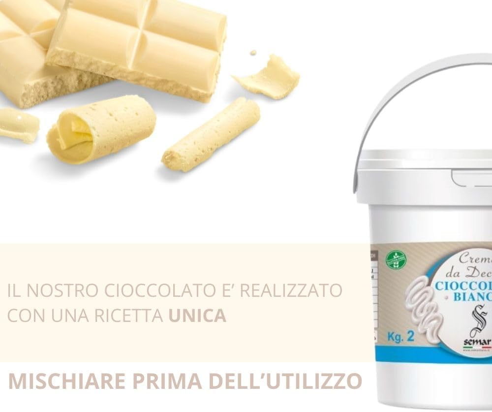 Crema spalmabile Bianca da 1 Kg ( Gluten Free )