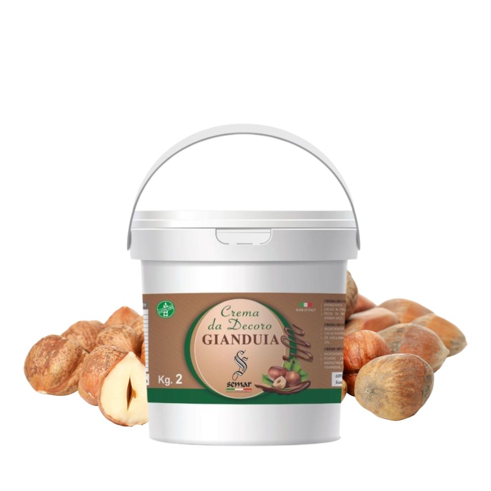 Crema spalmabile alla Gianduia da 6kg ( Gluten free )