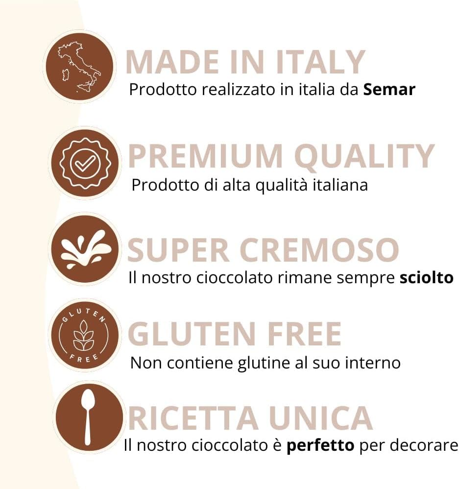 Crema spalmabile Bianca da 200gr ( GlutenFree )