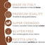 Crema spalmabile Fondente  da 200gr  ( Gluten Free )